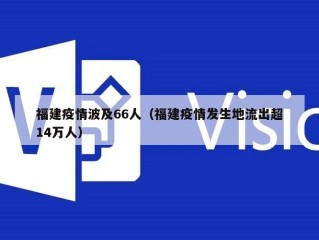 福建疫情波及66人（福建疫情发生地流出超14万人）
