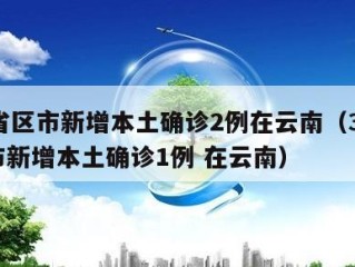 31省区市新增本土确诊2例在云南（31省区市新增本土确诊1例 在云南）